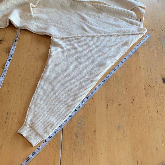 FREE PEOPLE | 'Irreplaceable' Long Cardigan - [size Small in Ivory] - Picture 10 of 12